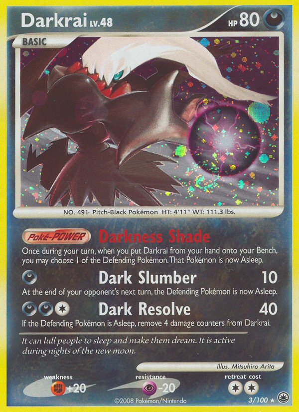 Darkrai — illustrated card