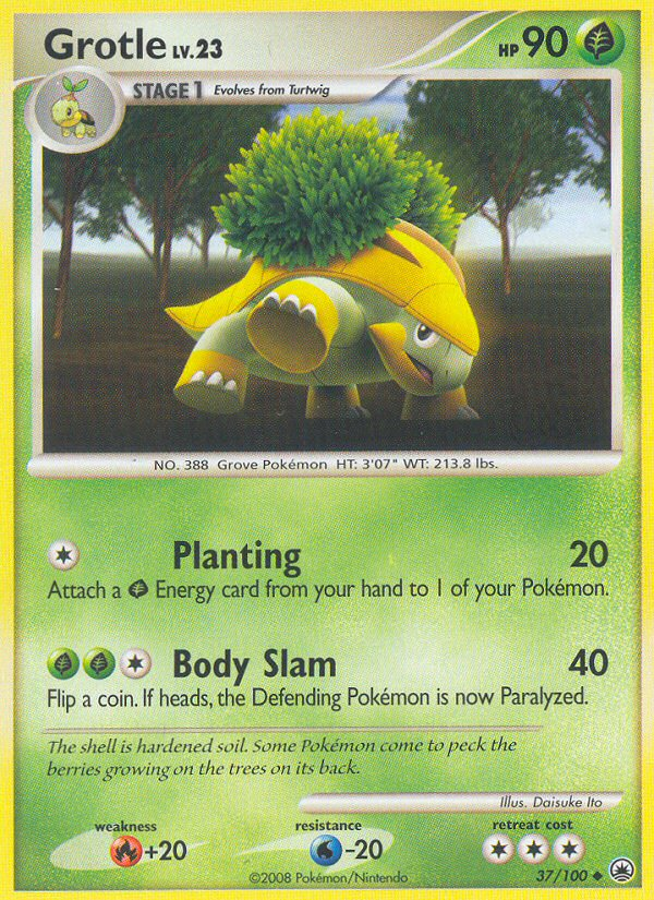 Grotle — illustrated card