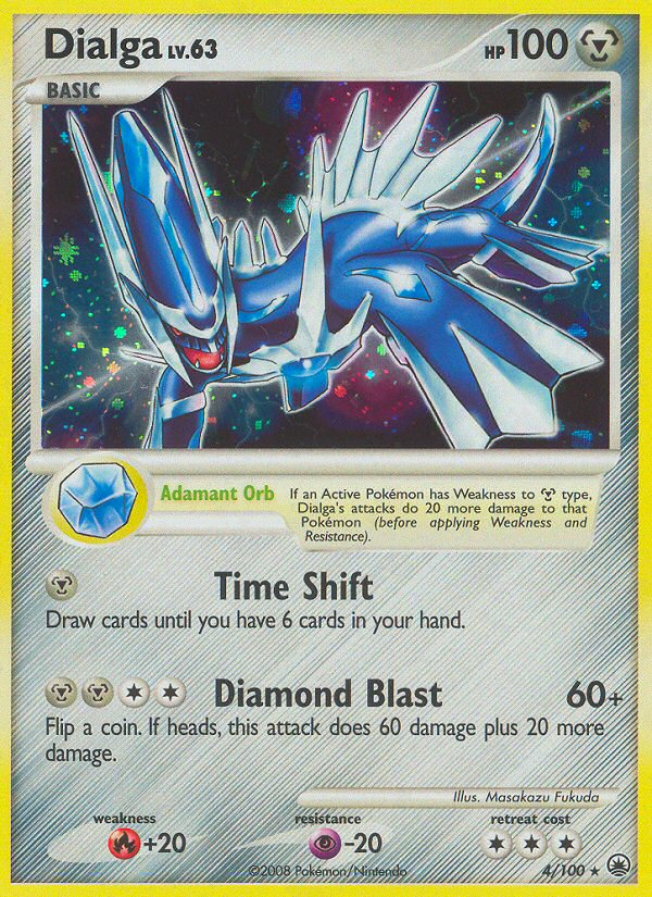 Dialga — illustrated card