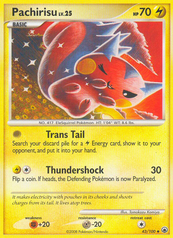 Pachirisu — illustrated card