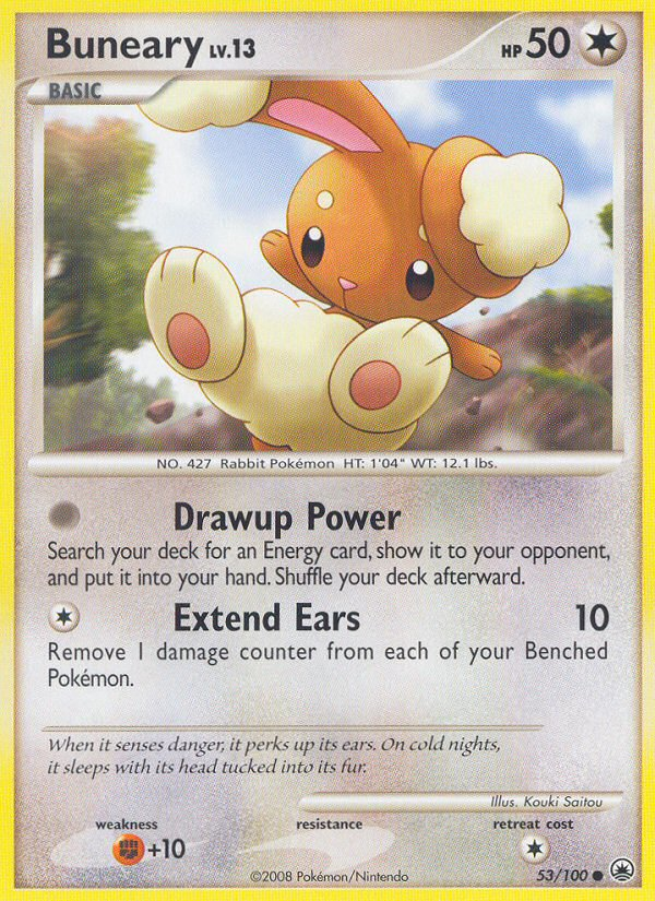 Buneary — illustrated card