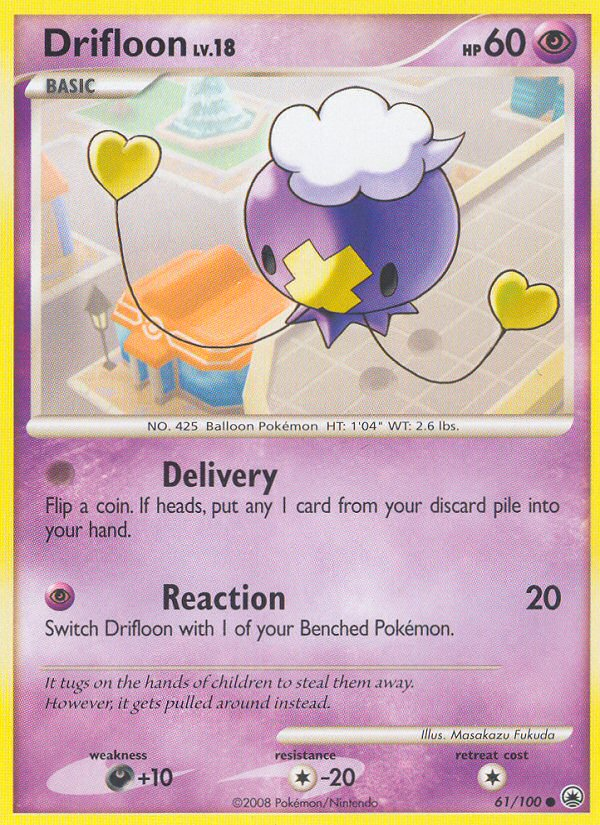 Drifloon — illustrated card
