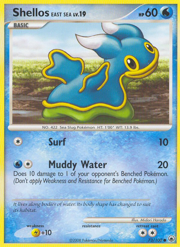 Shellos East Sea — illustrated card