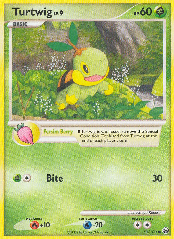 Turtwig — illustrated card