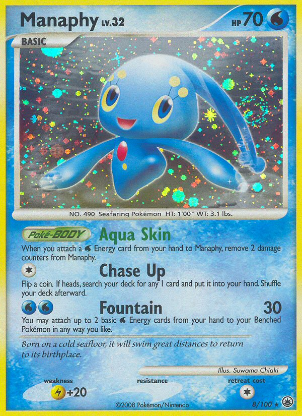 Manaphy — illustrated card