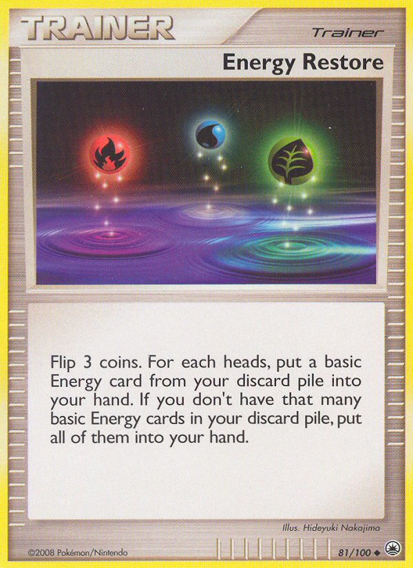 Energy Restore — illustrated card