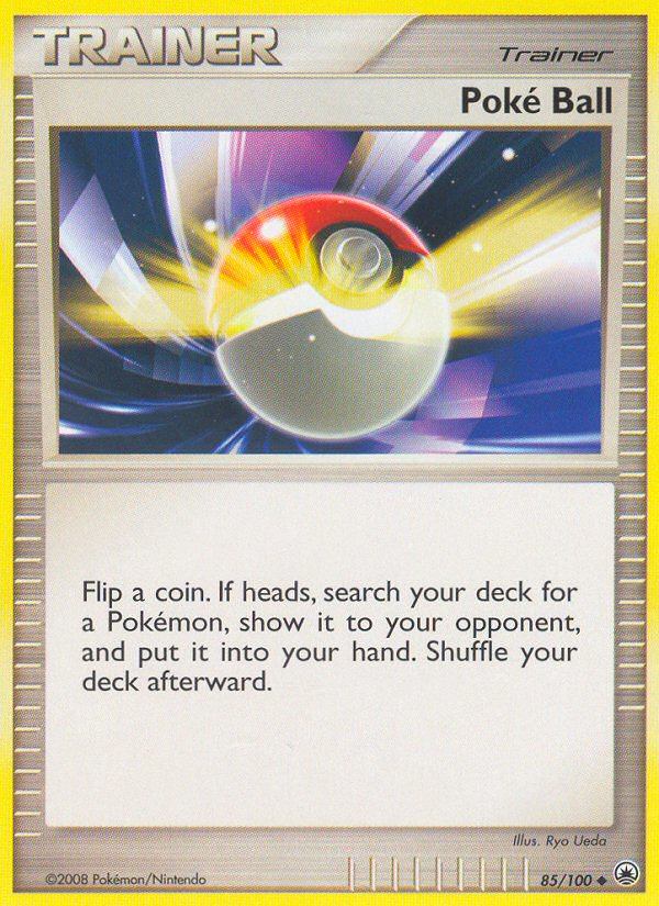 Poké Ball — illustrated card