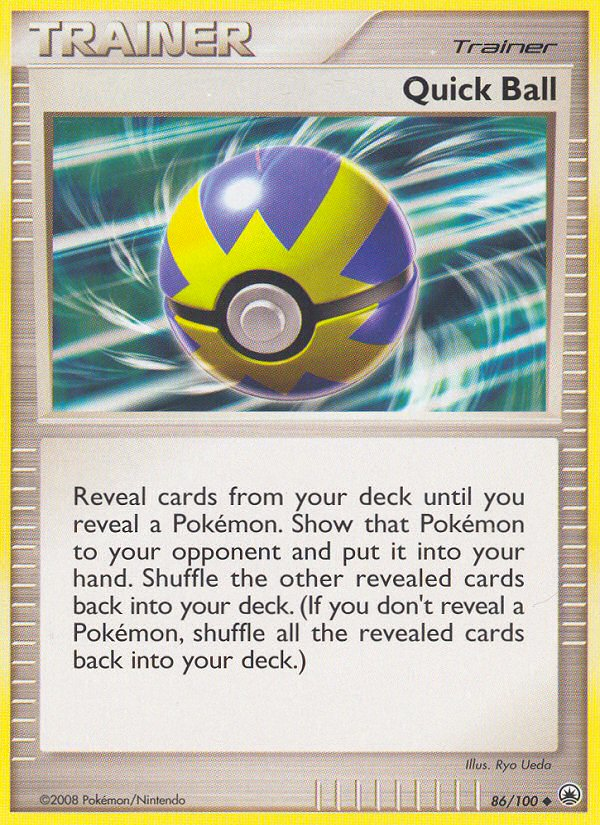 Quick Ball — illustrated card