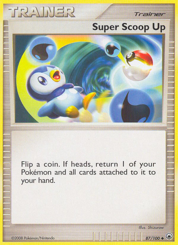 Super Scoop Up — illustrated card