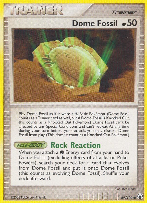 Dome Fossil — illustrated card