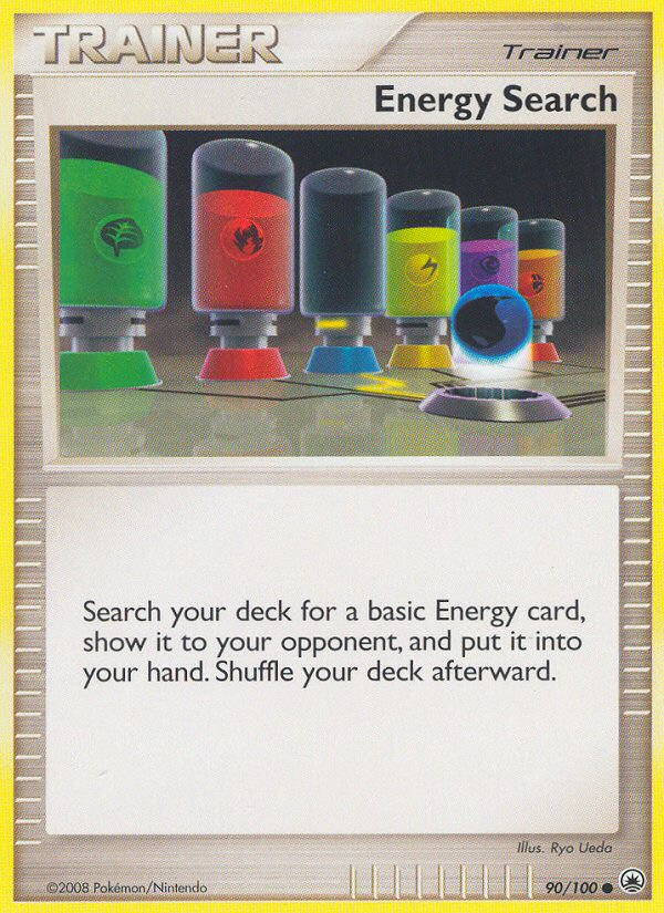 Energy Search — illustrated card