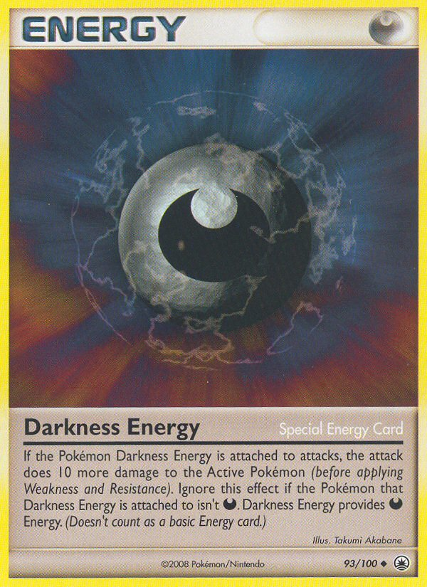 Darkness Energy — illustrated card