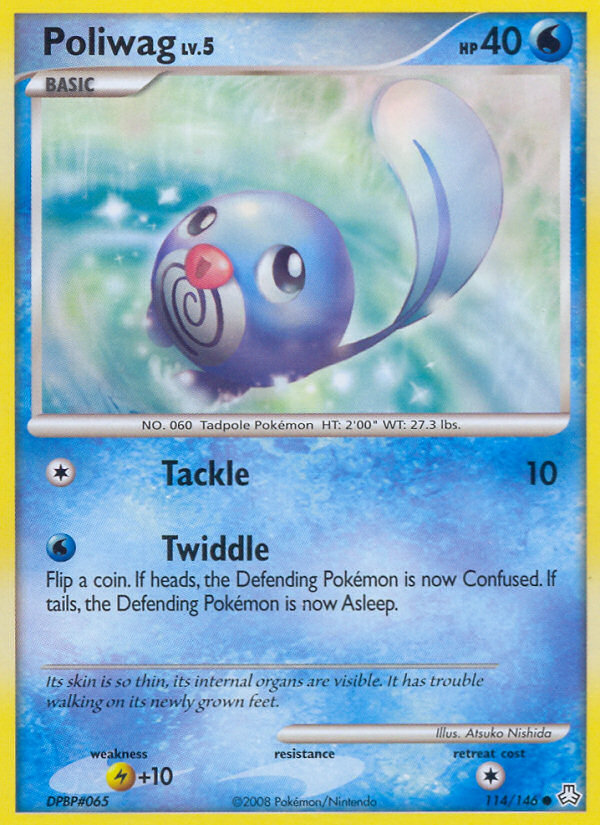 Poliwag — illustrated card