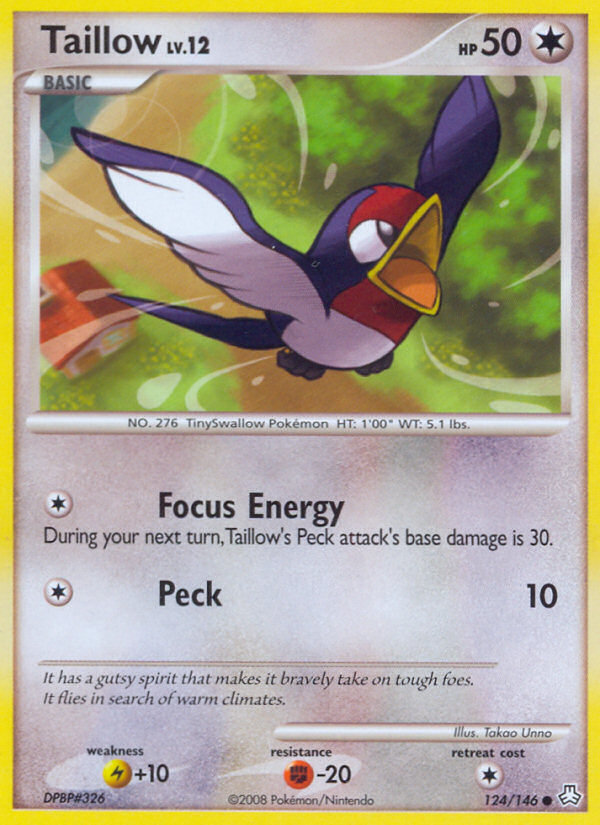 Taillow — illustrated card