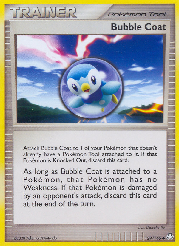 Bubble Coat — illustrated card
