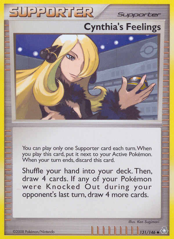 Cynthia's Feelings — illustrated card
