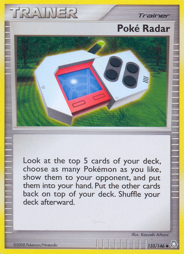 Poké Radar — illustrated card