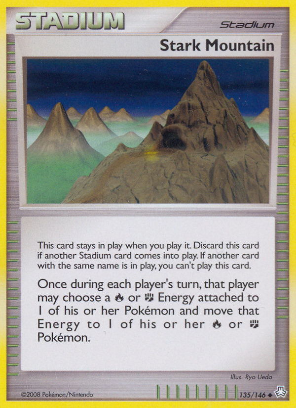 Stark Mountain — illustrated card
