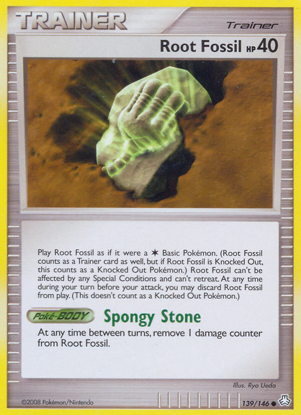 Root Fossil — illustrated card