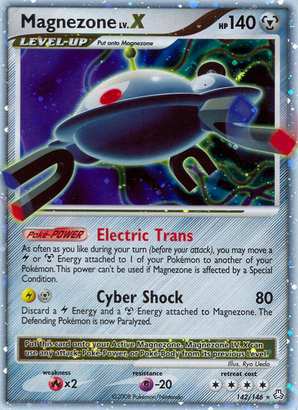 Magnezone LV.X — illustrated card