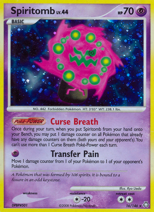 Spiritomb — illustrated card