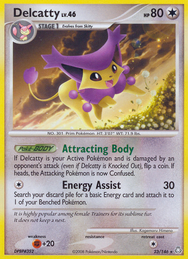 Delcatty — illustrated card
