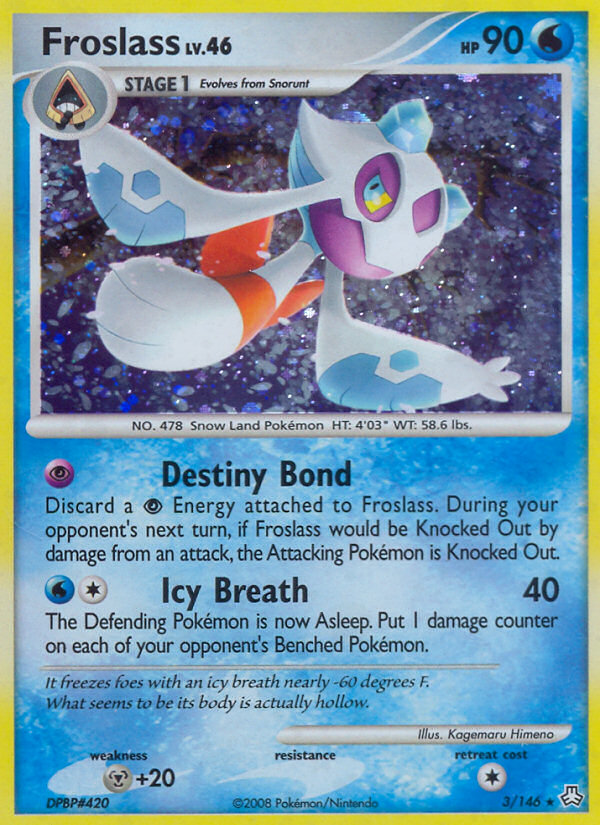 Froslass — illustrated card