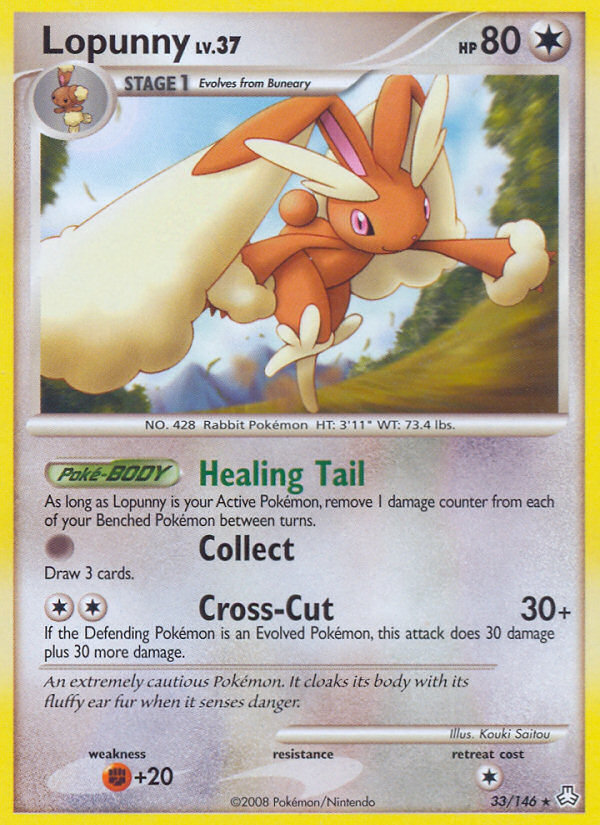 Lopunny — illustrated card