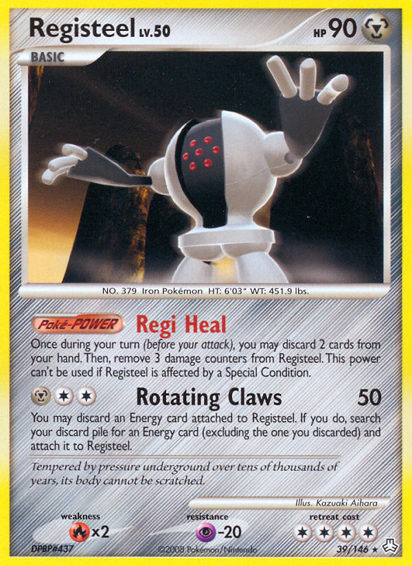 Registeel — illustrated card