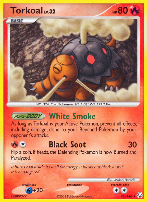 Torkoal — illustrated card