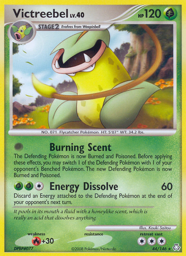 Victreebel — illustrated card