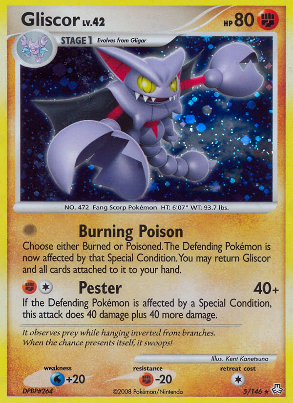 Gliscor — illustrated card