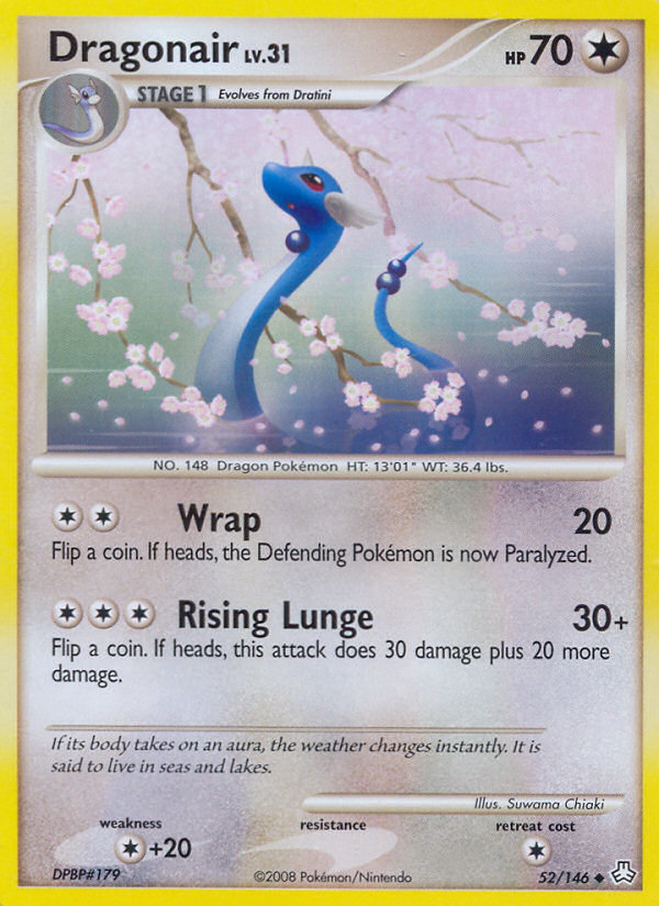Dragonair — illustrated card