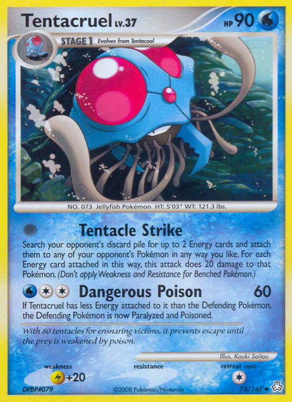 Tentacruel — illustrated card