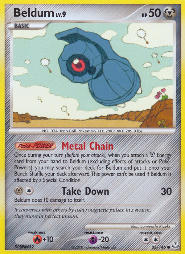 Beldum — illustrated card
