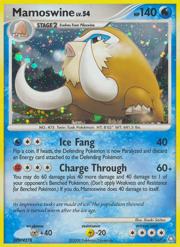 Mamoswine — illustrated card