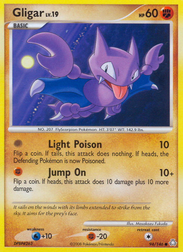 Gligar — illustrated card