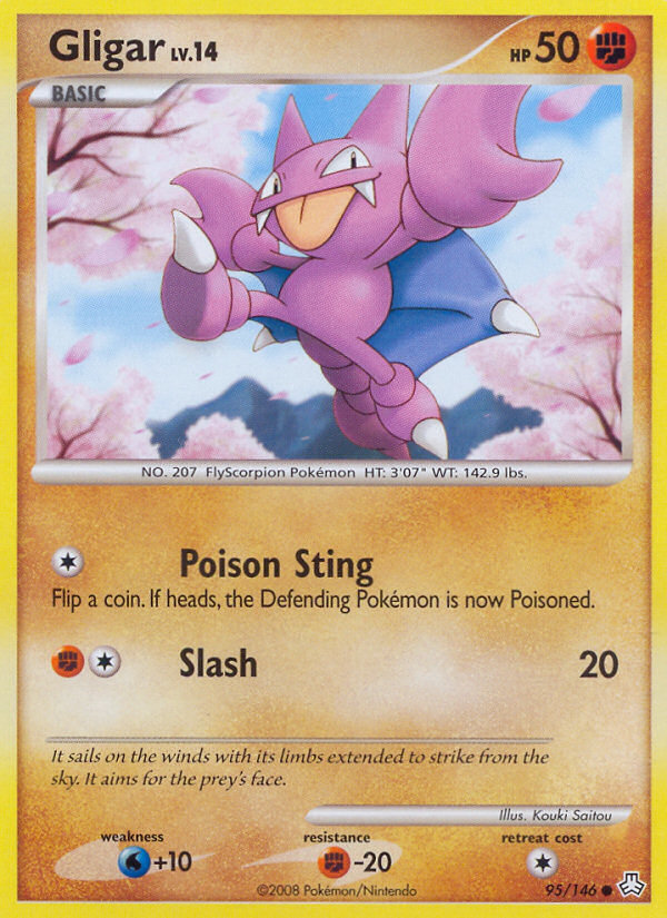 Gligar — illustrated card