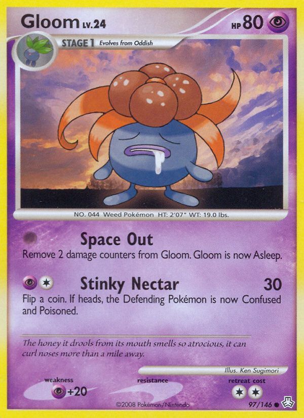 Gloom — illustrated card