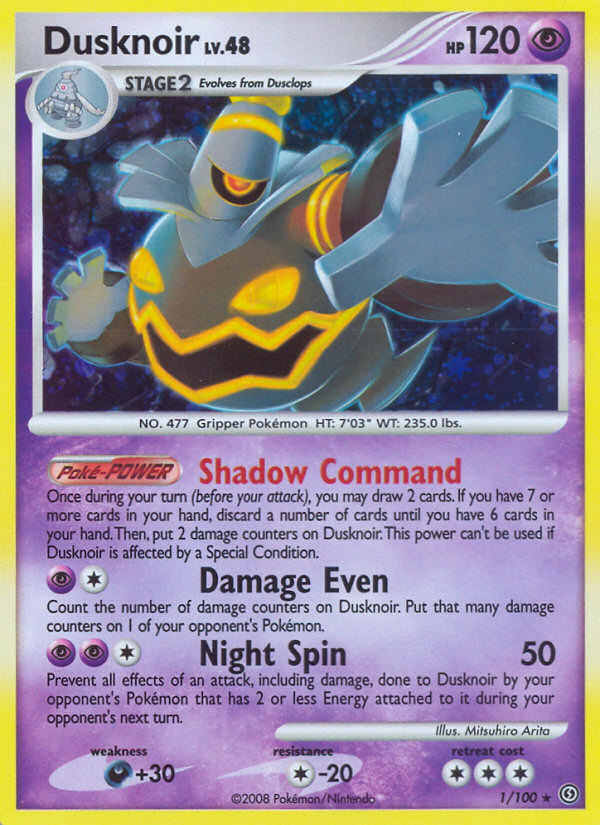 Dusknoir — illustrated card
