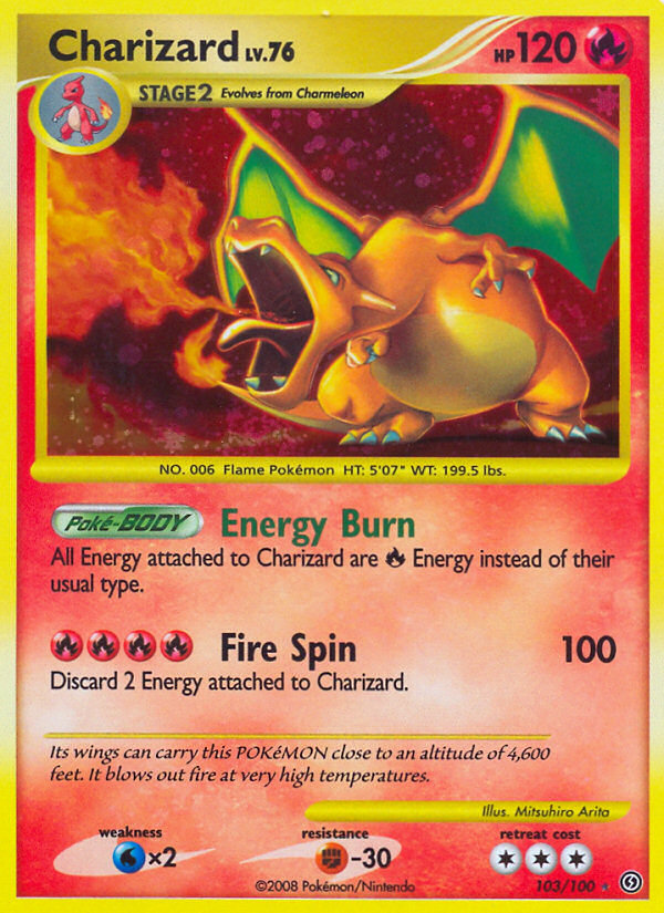 Charizard — illustrated card