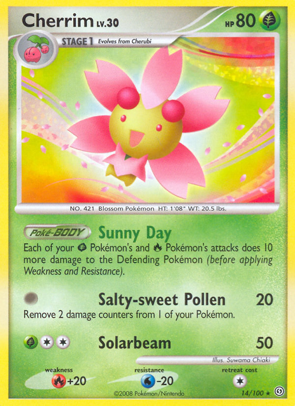 Cherrim — illustrated card
