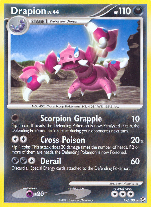 Drapion — illustrated card