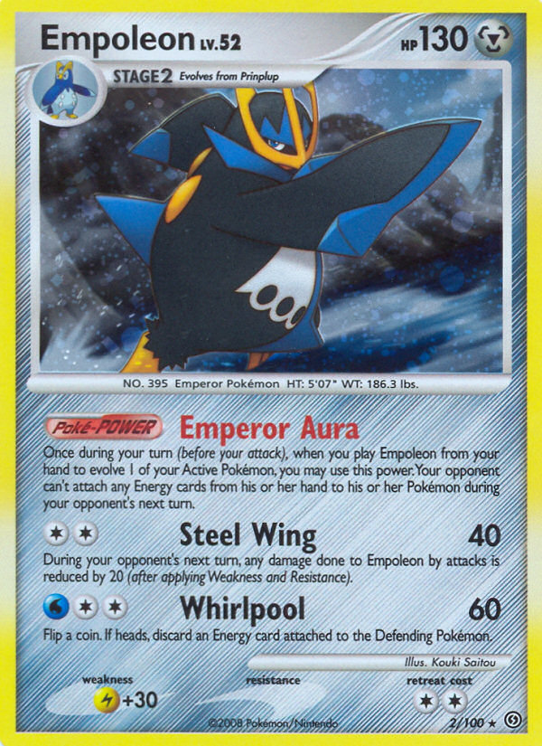 Empoleon — illustrated card