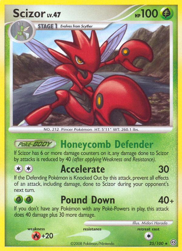 Scizor — illustrated card