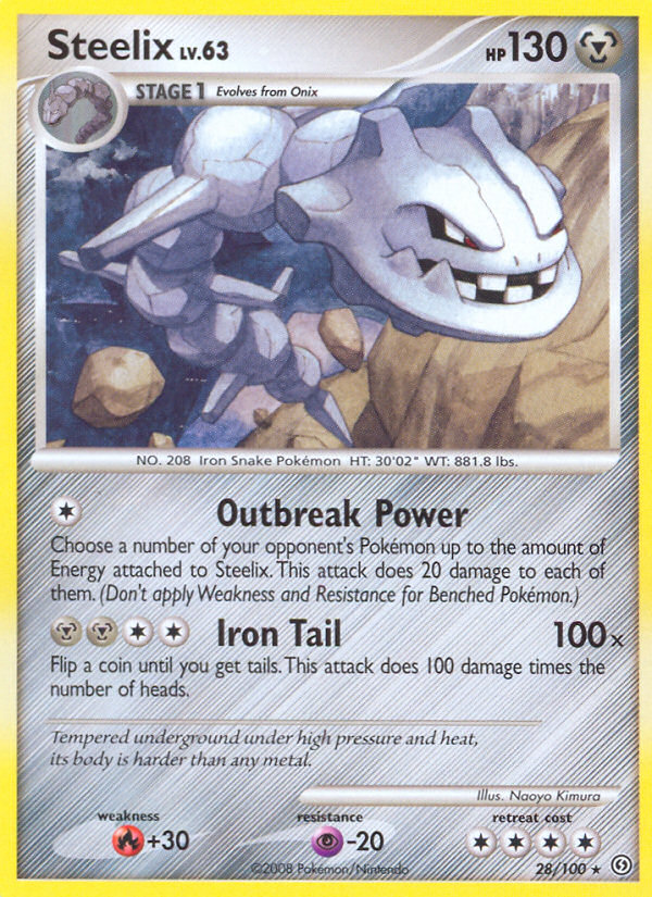 Steelix — illustrated card