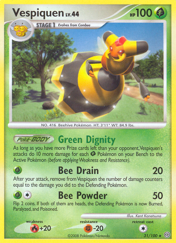Vespiquen — illustrated card