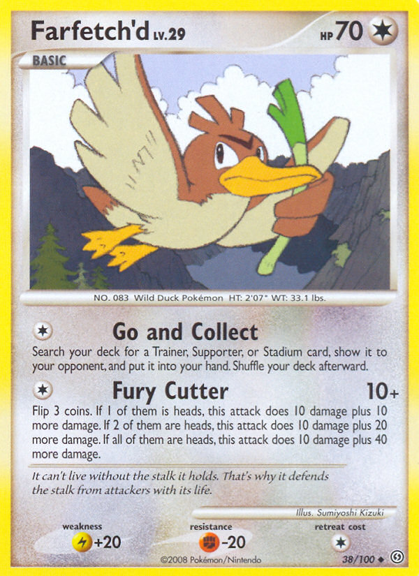 Farfetch'd — illustrated card