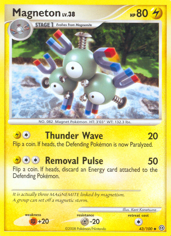Magneton — illustrated card