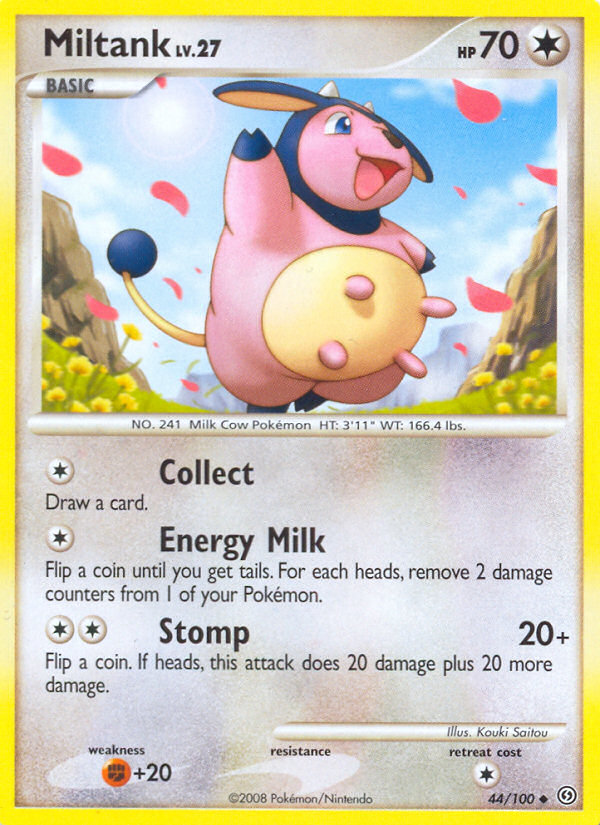Miltank — illustrated card
